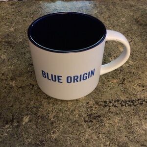 Blue Origin Rocket Company mug